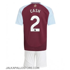 Aston Villa Matty Cash #2 Kotipaita Lapsille 2024-25 Lyhythihainen (+ shortsit)